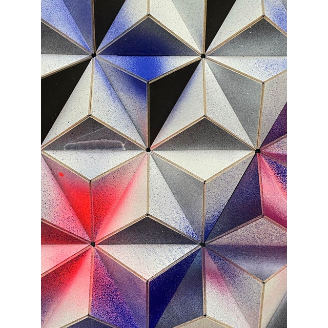 Paper Sebastian Welzel, Fis-9 Topographie, 2026, Laminated Cardboard, Limited Edition 1 of 1 For Sale - Image 7 of 11