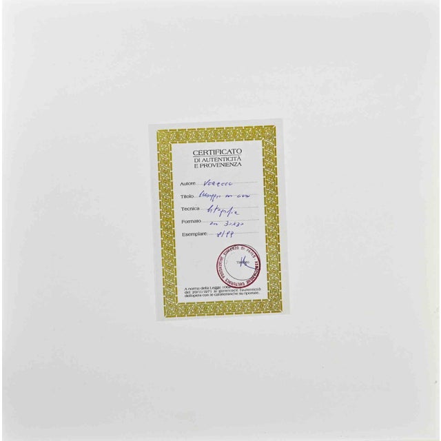 Landscape is a lithograph attributed to nicholas verrall (1945) in the late 20th century. Hand-signed on the right corner....