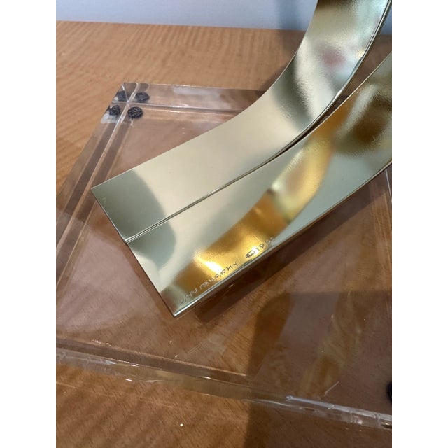 Dan Murphy 1980s Dan Murphy Ribbon Sculpture For Sale - Image 4 of 4