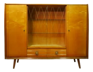 Mid-Century Highboard / Living Room Cabinet, Germany, 1960s