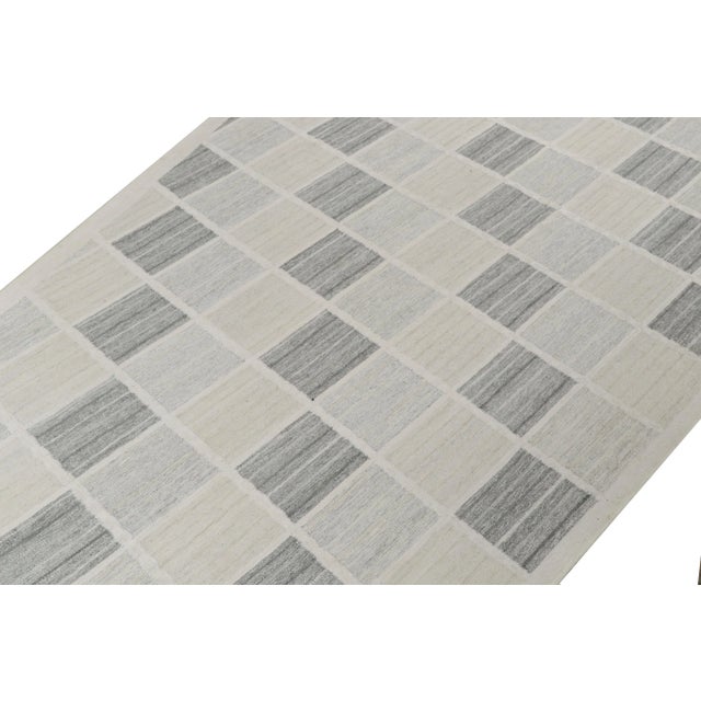 This 12x21 flat weave is a bold new addition to the Scandinavian Kilim collection by Rug & Kilim. Handwoven in wool, this...