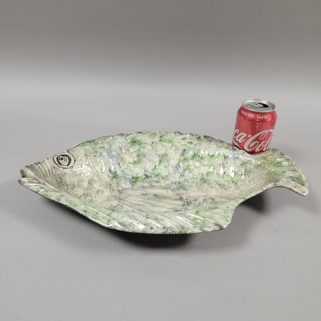 1960s Holland Mold Fish Dinner Set With Platter and Plates - 6 Place Settings For Sale - Image 5 of 12