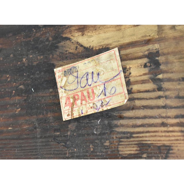 French Louis XV Style Bombe Commode in Walnut, 1890s For Sale - Image 15 of 16