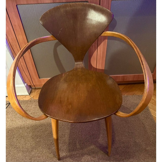 Mid 20th Century Plycraft "Pretzel" Bentwood Dining Chairs With Arms For Sale - Image 12 of 18