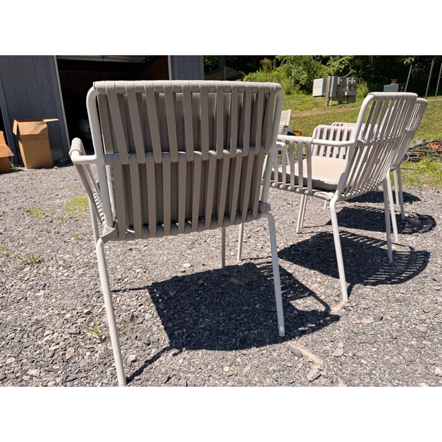 Modern Modern Outdoor Dining Chair Coastal Kettal Net For Sale - Image 3 of 7
