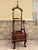 Antique English Chippendale Hardwood Valet Stand With One Drawer For Sale - Image 6 of 17