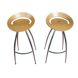 Lyra Bar Stools by Magis - a Pair For Sale