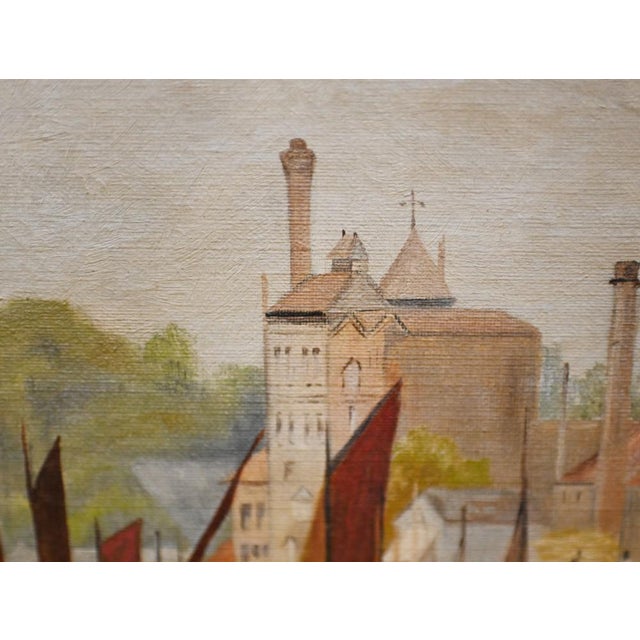 Harold Gregson, Henley on Thames Riverscape, 1870, Oil Painting, Framed For Sale - Image 5 of 16