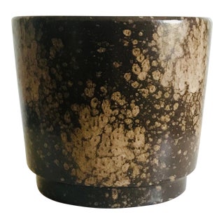 Scheurich West German Glazed Ceramic Planter For Sale