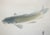 Textile "Leaping Carp", Early Showa Era Japanese Silk Scroll Painting For Sale - Image 7 of 18