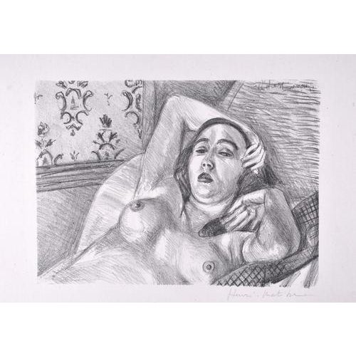 Henri Matisse, The Model's Rest, Nude, 1922, Lithograph For Sale - Image 8 of 8