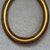 Gold Vintage Giltwood Style Oval Picture Frame With Beaded and Rope Trim - 8.5" X 11.25" For Sale - Image 8 of 11