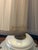 Mid 20th Century Danish Modern Iridescent Gold Trimmed Lamps For Sale In Chicago - Image 6 of 10