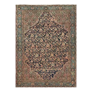 Antique Persian Farahan Area Rug 5x6