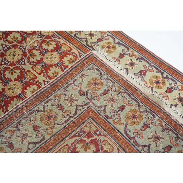 Antique Haji Jalili Tabriz Rug 3'7'' x 5'3'' For Sale - Image 10 of 10