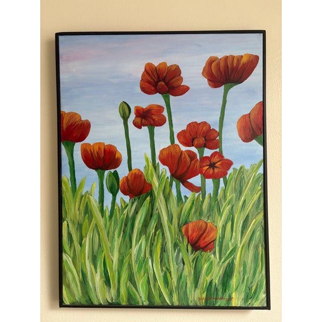 Painting - Red Poppies For Sale - Image 4 of 10