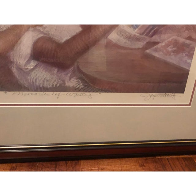 A vintage 1989 limited edition fine art print titled "Memories of Waiting" by celebrated artist Brenda Joysmith. Known for...