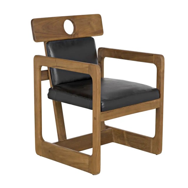 Noir NOIR Buraco Arm Chair, Teak For Sale - Image 4 of 5