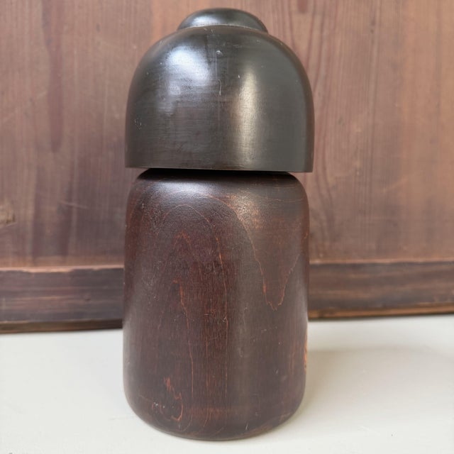 Vintage Gumma Kokeshi by Fumio Tomidokoro, 1980s For Sale - Image 10 of 11