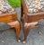 Set of 6 Solid Mahogany Queen Anne Style Dining Chairs Early 20th Century For Sale - Image 9 of 17