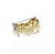 Diamond Horse 18k Two Tone Gold Brooch Pin For Sale - Image 4 of 5