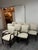 Design Plus Gallery presents a Set of Eight Venus Dining Chairs from Nancy Corzine. This coordinated set includes two...