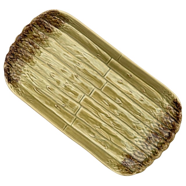 Vintage Bordallo Pinheiro Asparagus Tray For Sale - Image 13 of 13
