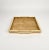Rattan & Brass Serving Tray by Tommaso Barbi, Italy, 1970s For Sale - Image 6 of 10