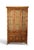 English Stanley Faux Bamboo & Rattan Lighted China Display Cabinet For Sale - Image 3 of 18