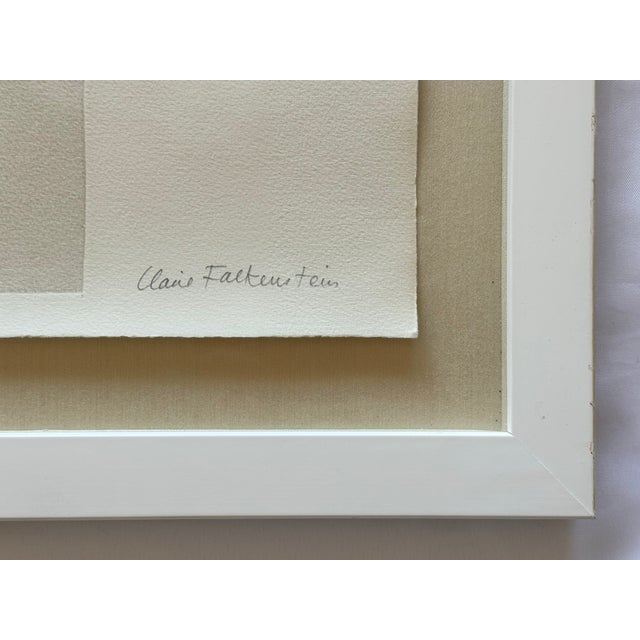 1972’ Claire Falkenstein (American 1908-1997), “Struttura Grafica” Work on Paper For Sale - Image 12 of 17