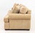 Modern Beige Chenille Upholstered Three-Seat Sofa For Sale - Image 4 of 7