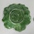 Mid-Century Set of 6 Green Cabbage Luncheon Plates by Secla Portugal For Sale - Image 12 of 18