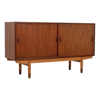 Mid-Century Modern Sideboard by Børge Mogensen for Soborg Mobler, 1958 For Sale
