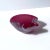Mid-Century Modern Vintage Venetian Art Glass Vide Poche, Cranberry Pink and Opal Mauve, Midcentury For Sale - Image 3 of 5