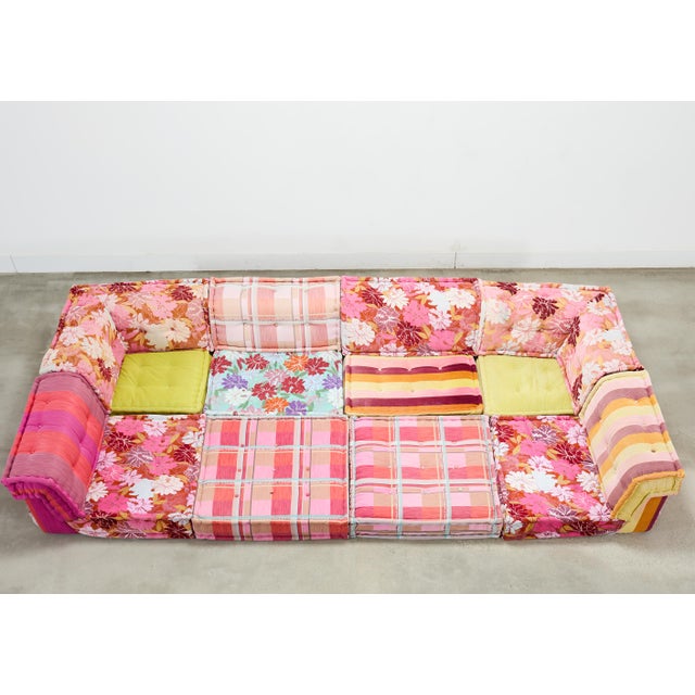 Mah Jong Kenzo Missoni Sectional Sofa Hans Hopfer for Roche Bobois For Sale - Image 15 of 18