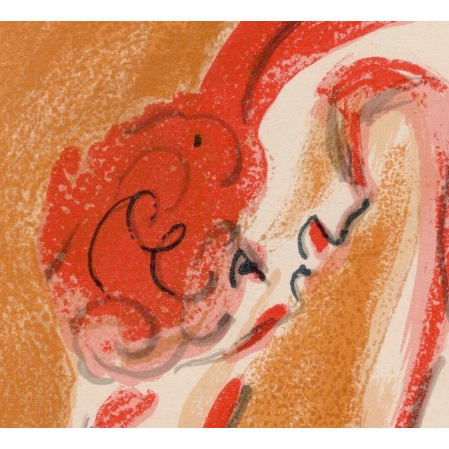 1960s Marc Chagall, Caïn et Abel, Nude, 1960, Original Lithograph For Sale - Image 5 of 9
