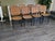 Vintage Model 811 Chair by Joseph Hoffmann, 1990, Set of 8 For Sale - Image 12 of 12