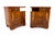 Mid-20th Century Walnut Bedside Tables, Poland, 1940s, Set of 2 For Sale - Image 15 of 15