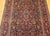 Vintage Persian Kashan Area Rug, Hand-Knotted Wool, Floral Pattern, Red & Navy, 5x7 For Sale - Image 11 of 17