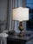 Liberty Brass Lamp with Putto, 1900s For Sale - Image 4 of 7
