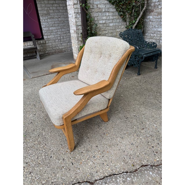 Grégoire Lounge Chair by Guillerme Et Chambron, France 1960s For Sale In New York - Image 6 of 11
