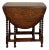 Antique English Table Drop Leaf Gateleg Barley Twist Oak Oval C. 1920-30s For Sale
