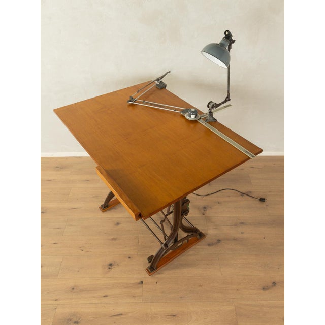 Vintage Drawing Table, 1920s For Sale - Image 3 of 11