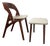 Vintage Randers Møbelfabrik Chair and Ottoman For Sale