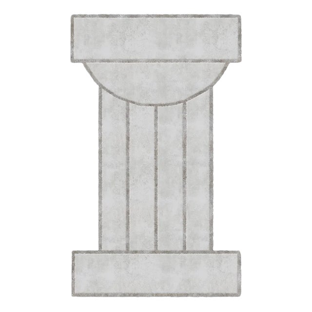 To Be White Rug by Suonarestella/Paolo Stella for Malcusa For Sale