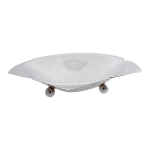 Mid-Century Tiffany & Co. Sterling Silver Figural Flower Bowl or Vide Poche
