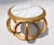 1970s Gold Giltwood Open Marble Top End Tables, Italy For Sale In Philadelphia - Image 6 of 8