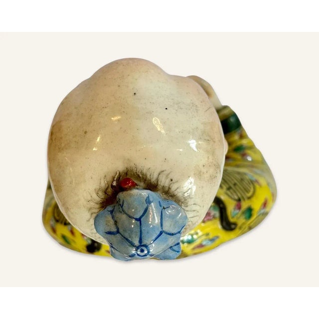 Mid 19th Century Chinese Porcelain Statuette of One of the Eight Vine Chinese Immortals For Sale - Image 4 of 10