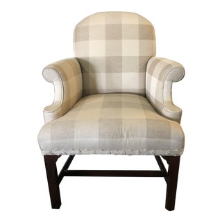 20th Chippendale Style Arm Chair For Sale