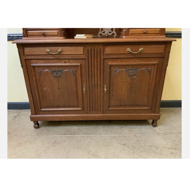 Vintage Art Deco Display Cabinet, 1925 For Sale - Image 9 of 10